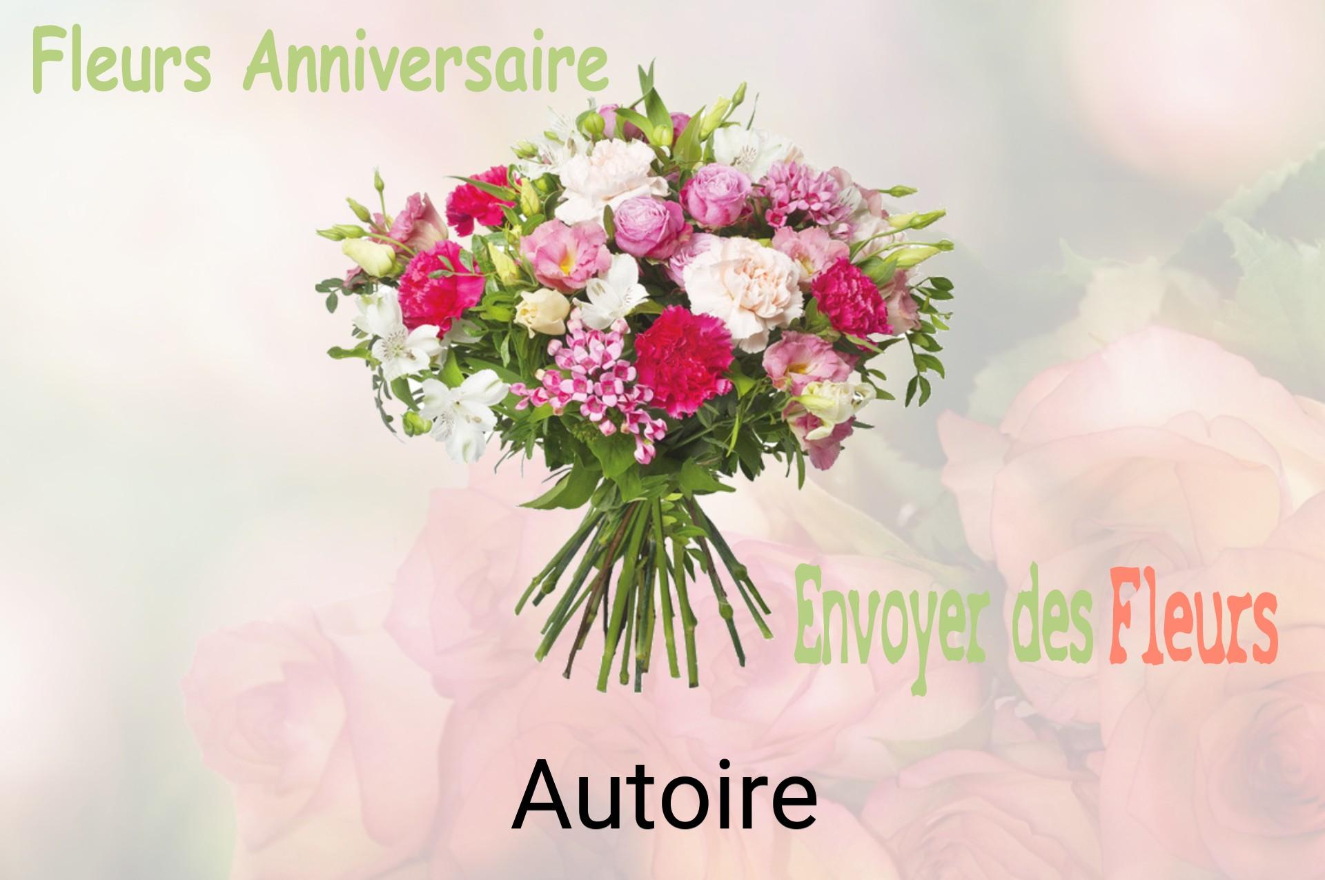 Bouquet de fleurs d’anniversaire livré à Autoire